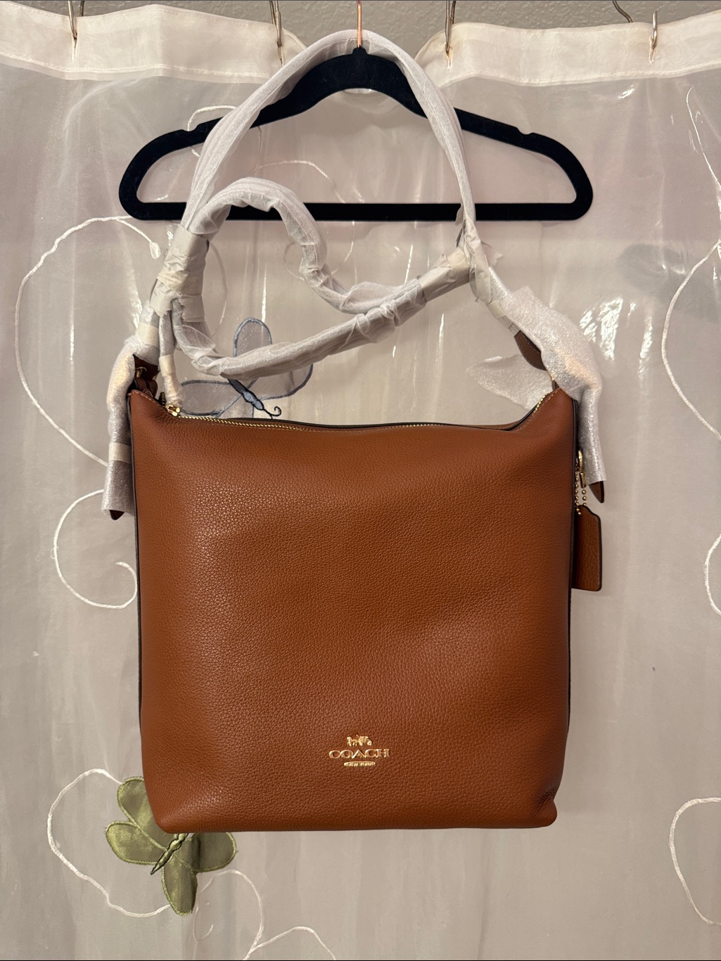 Coach Val Duffle (C2818) In Saddle Brown.